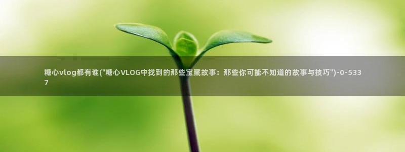 糖心vlog官网进入